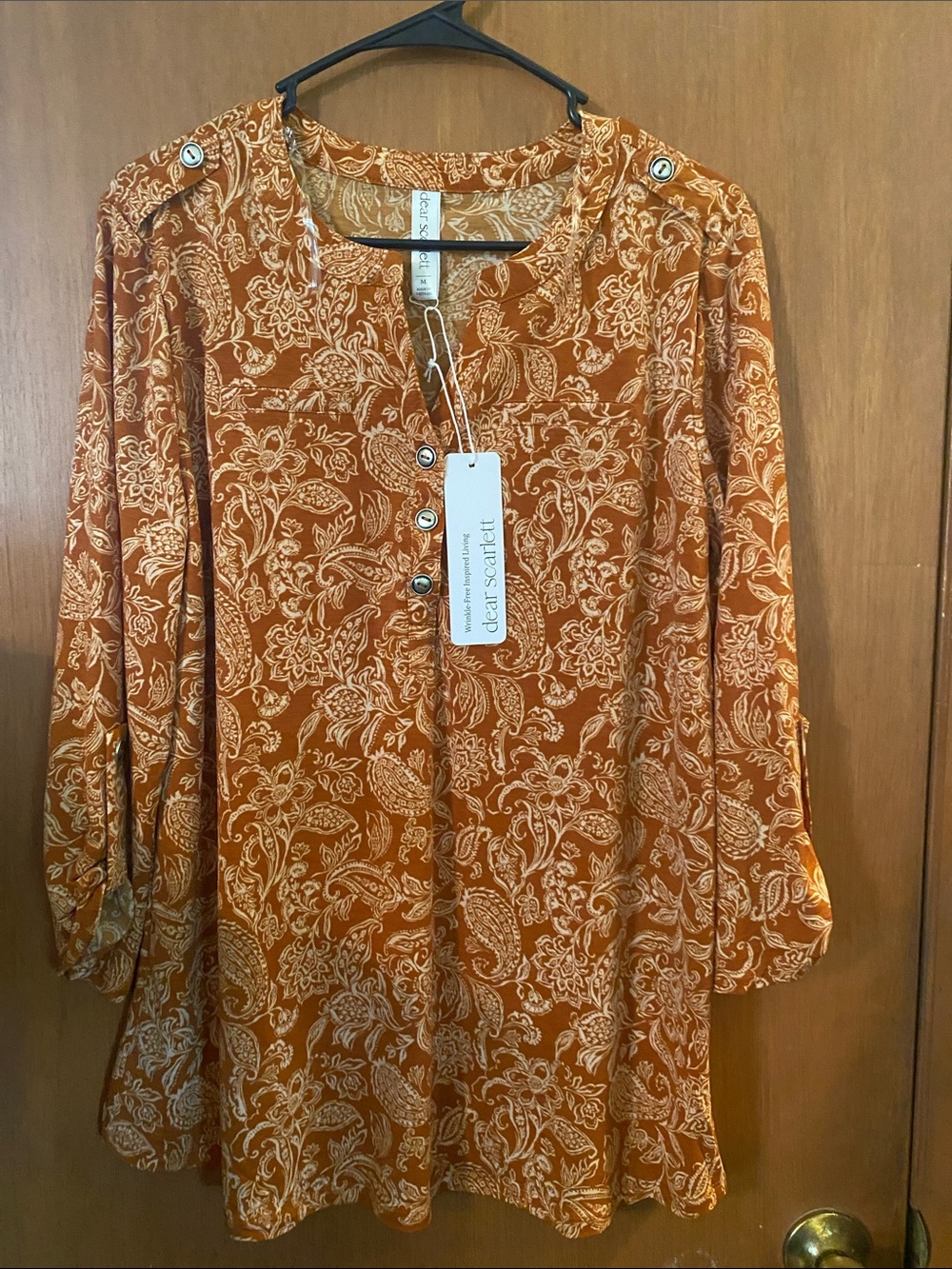 Dear Scarlett Women's Floral Tunic Top